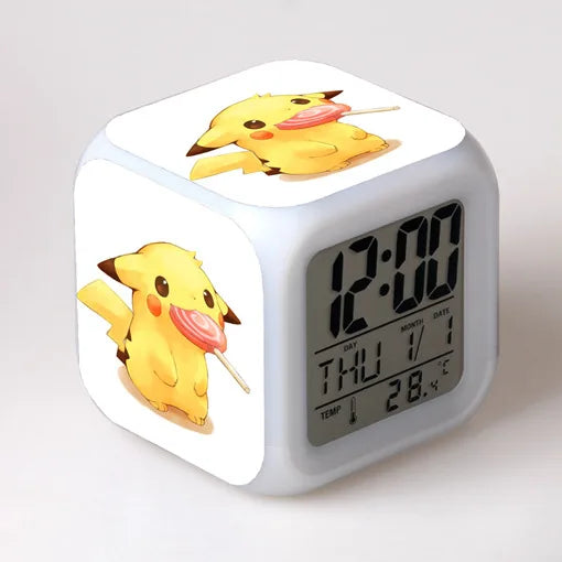 Pokemon Pikachu LED Alarms Clock Pokemon Pikachu LED Alarms Clock Furvenzy Style 11