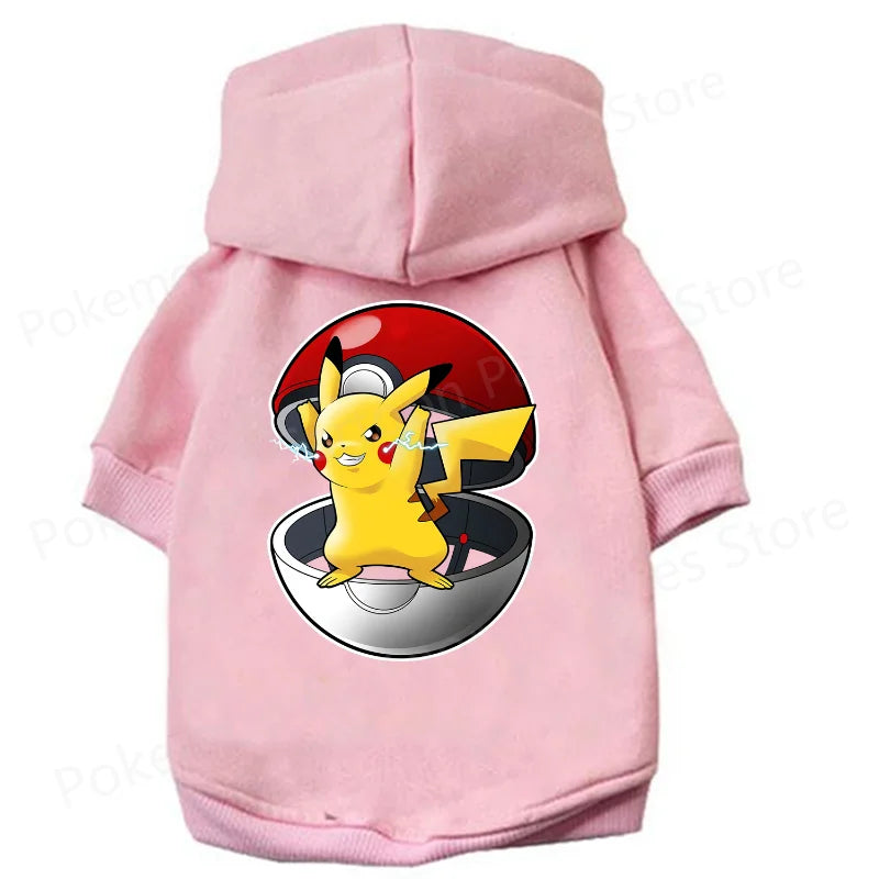 Pokemon Pikachu Dog Hoodies Pokemon Pikachu Dog Hoodies Furvenzy