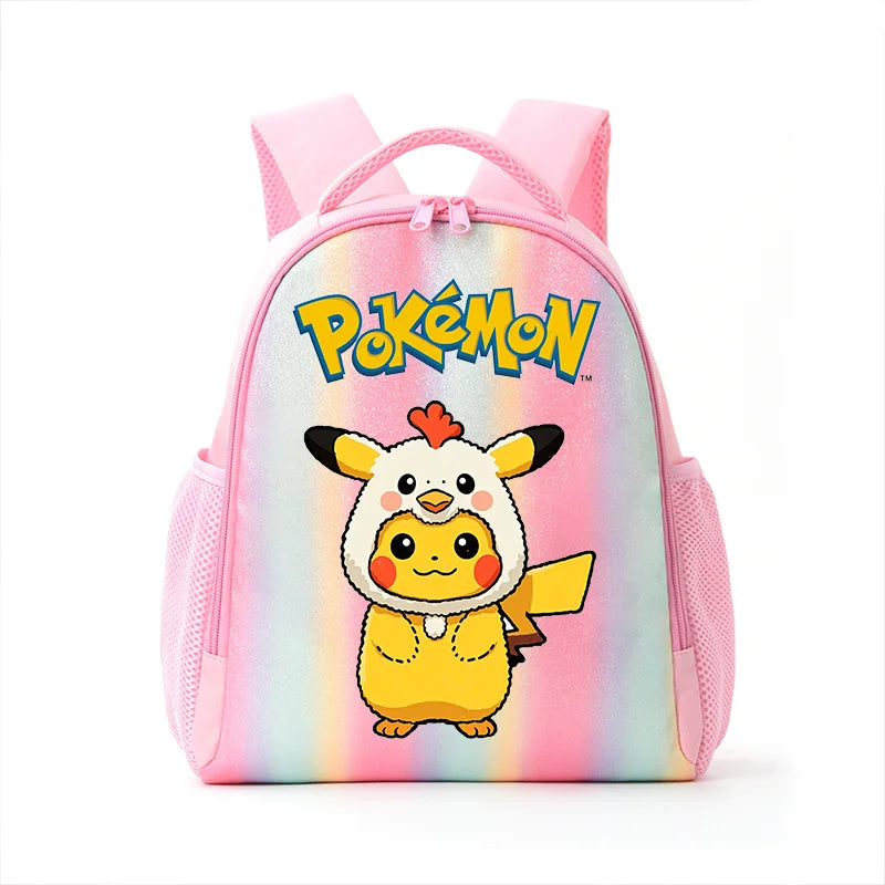 Pokemon Rainbow Backpack – Colorful Cartoon School Daypack Pokemon Rainbow Backpack – Colorful Cartoon School Daypack
