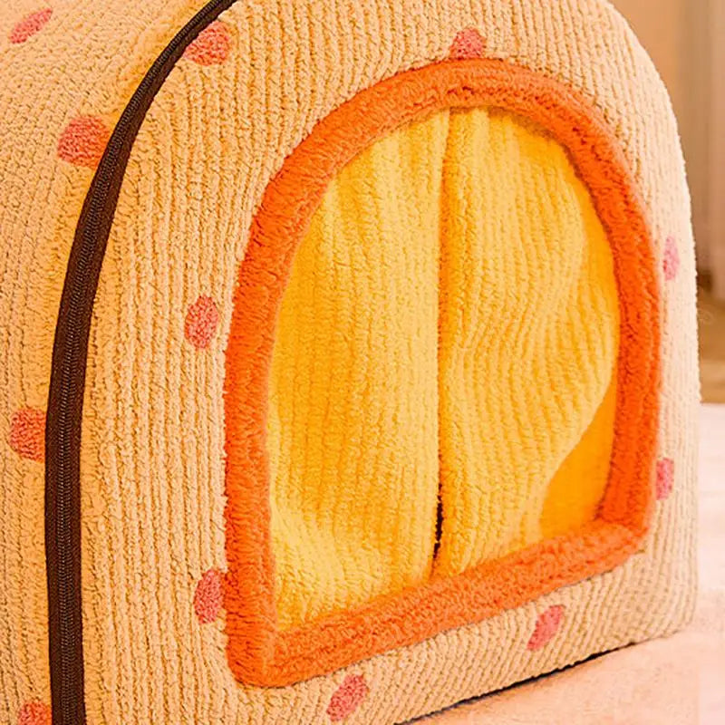 Enclosed Dog Cat Bed House Enclosed Dog Cat Bed House Furvenzy
