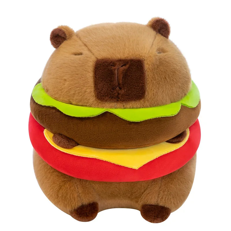 Capybara Hamburger Plush Stuffed Toy Capybara Hamburger Plush Stuffed Toy Furvenzy
