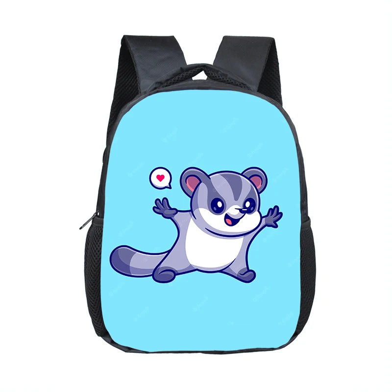 Axolotl Sea Otter Kids Backpack - Kids Toddler School Bag Axolotl Sea Otter Kids Backpack - Kids Toddler School Bag