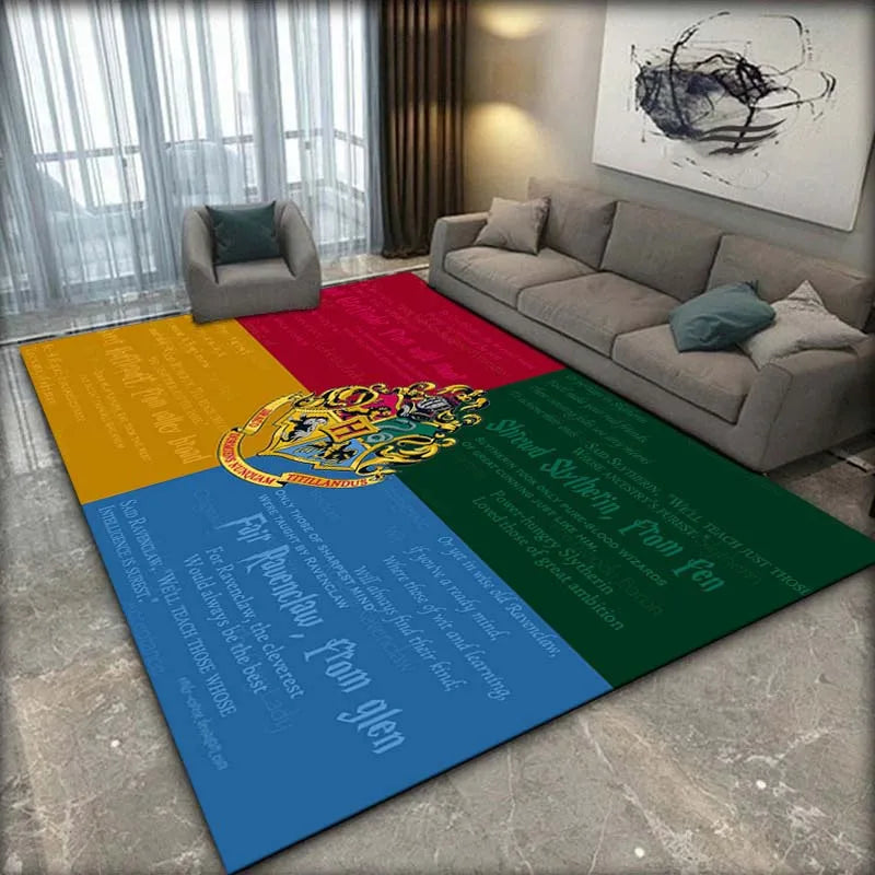 Harry Potter Wizard Bedroom Carpet Rug Harry Potter Wizard Bedroom Carpet Rug Furvenzy