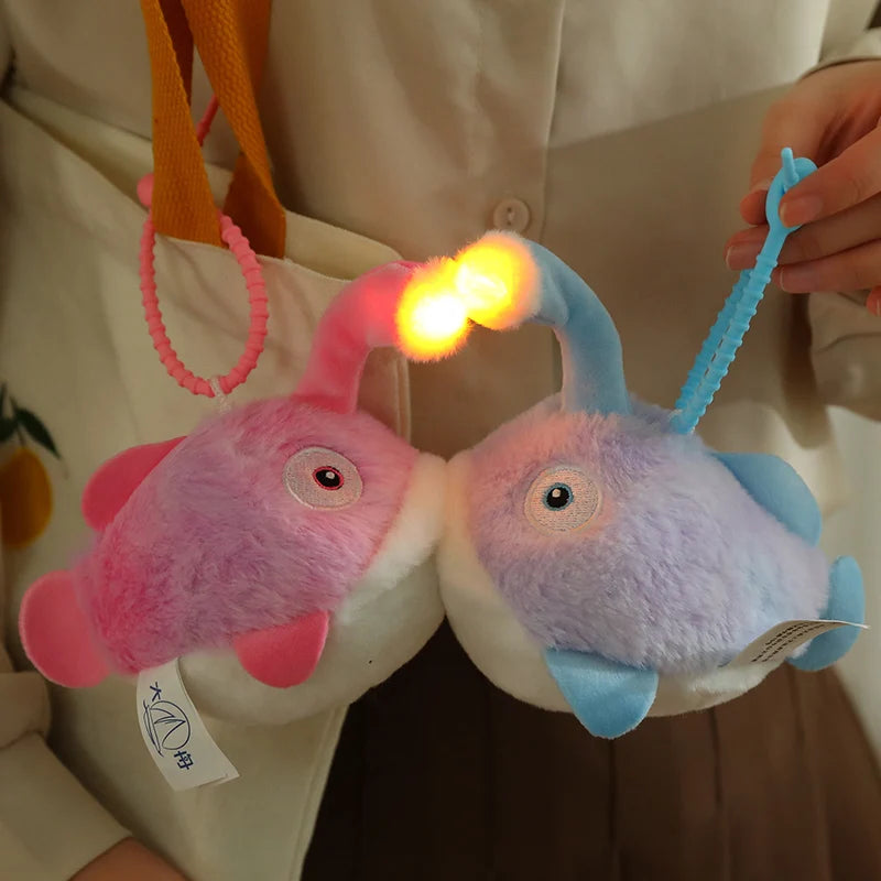 Realistic Lantern Monkfish Pair Plush Toy Realistic Lantern Monkfish Pair Plush Toy Furvenzy