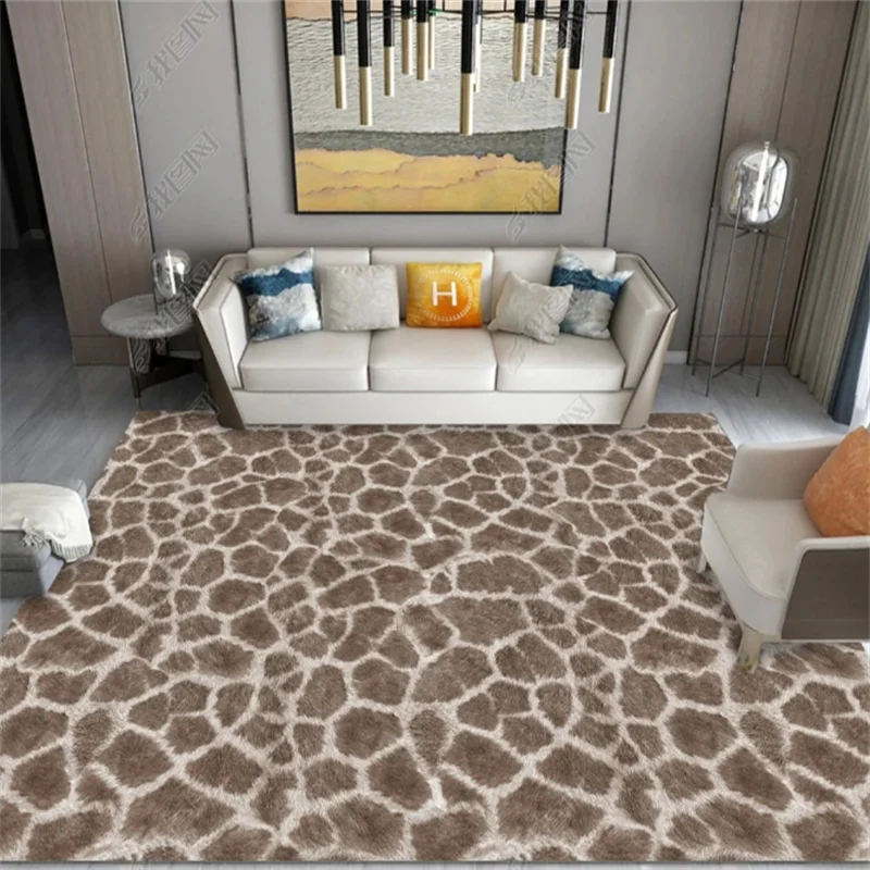 Leopard Print Luxury Rug Carpet Leopard Print Luxury Rug Carpet Furvenzy