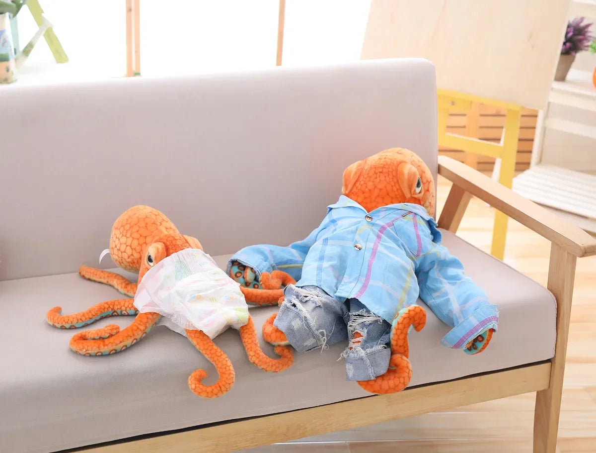 Realistic Octopus Stuffed Toy Realistic Octopus Stuffed Toy Furvenzy