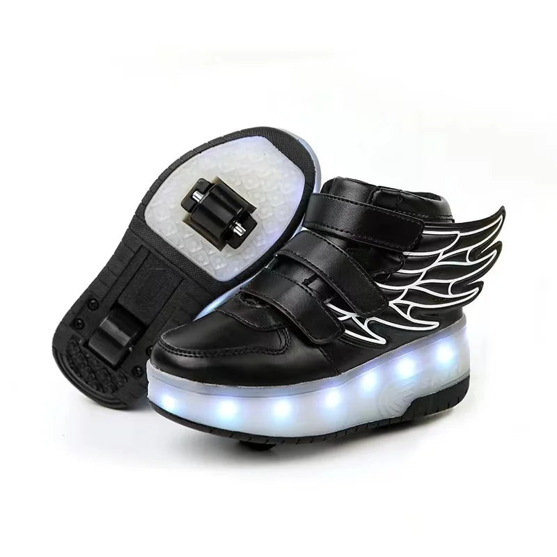 Children Roller Skates LED Sneakers Children Roller Skates LED Sneakers Furvenzy
