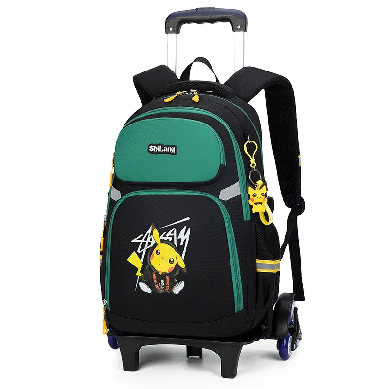 Pokemon Backpack Trolley Pokemon Backpack Trolley Furvenzy A-3 wheels tie -P
