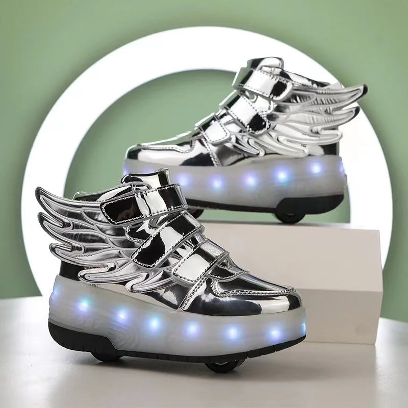 Children Roller Skates LED Sneakers Children Roller Skates LED Sneakers Furvenzy