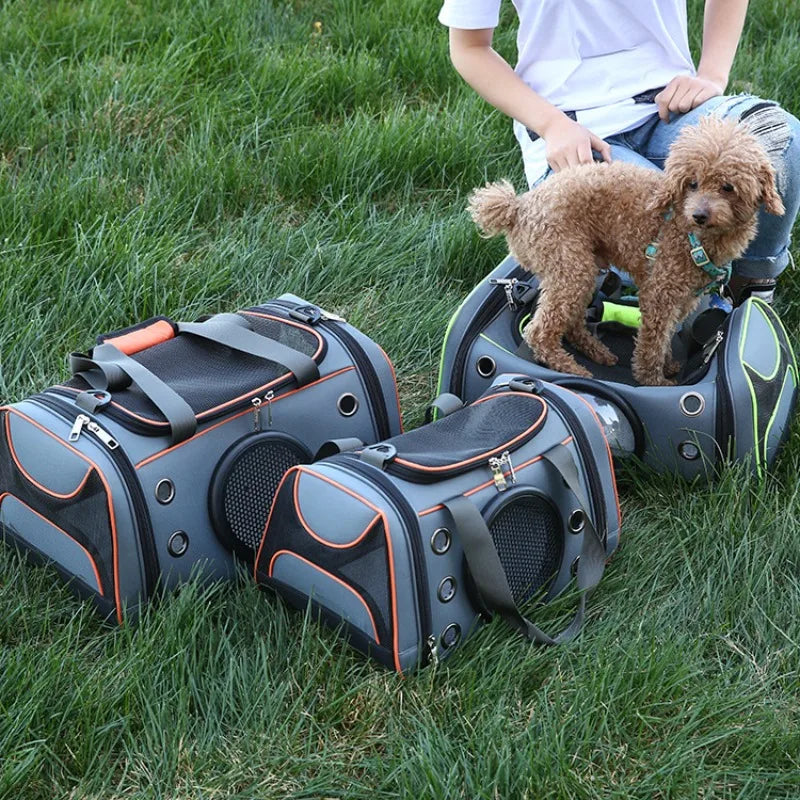 Portable Crossbody Pets Carrier Bag 1