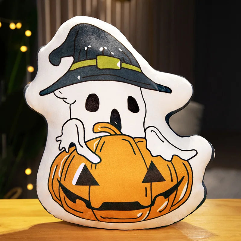 Spooky Alien Halloween Ghost Pillow Spooky Alien Halloween Ghost Pillow Furvenzy Pumpkin Ghost 35cm-40cm