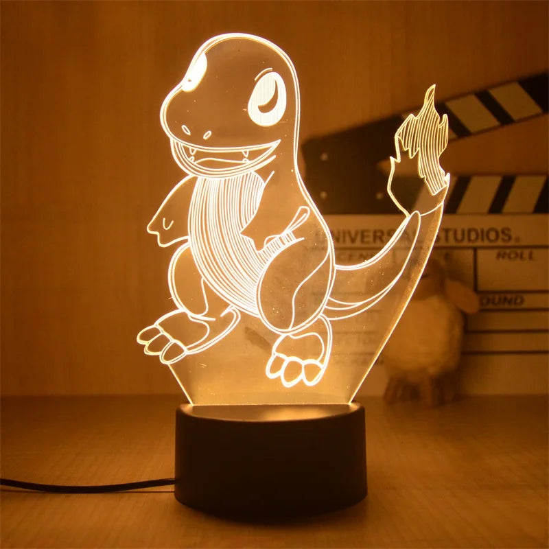 Pokemon Pikachu LED 3D Night Light Pokemon Pikachu LED 3D Night Light Furvenzy