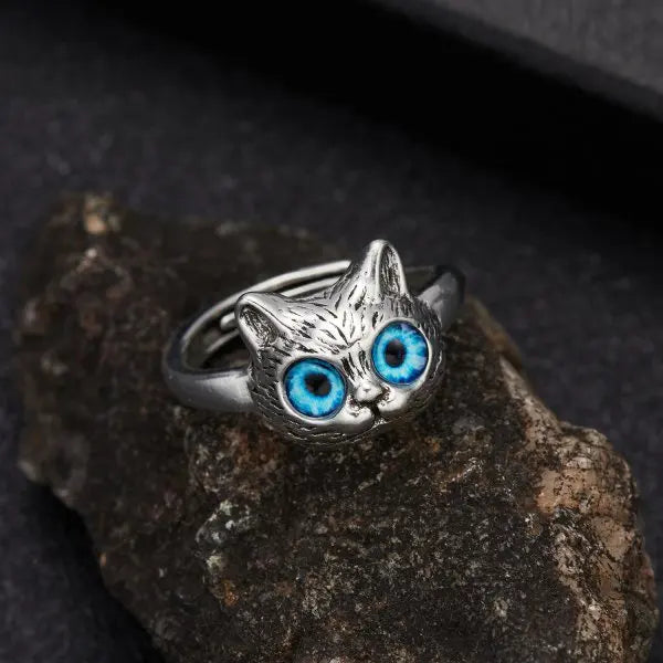 Artistic Frog & Toad Statement Ring – Retro Silver-Tone Adjustable Unisex Jewelry Artistic Frog & Toad Statement Ring – Retro Silver-Tone Adjustable Unisex Jewelry