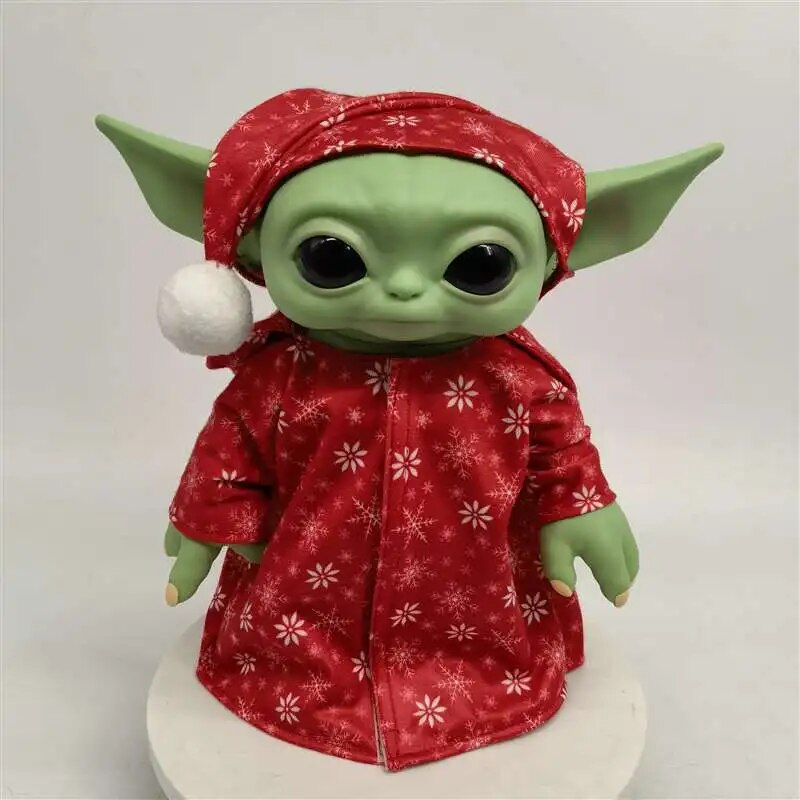 Christmas Yoda Grogu Action Toy Christmas Yoda Grogu Action Toy Furvenzy A