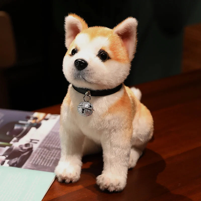 Realistic Akita Dog Plush Stuffed Toy Realistic Akita Dog Plush Stuffed Toy