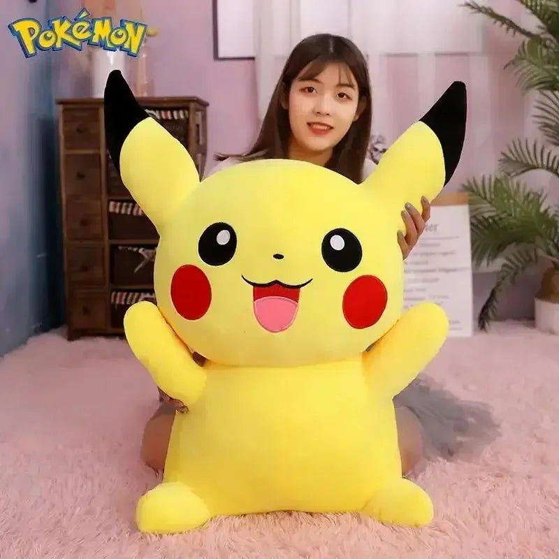 Pokemon Pikachu Plush Toy – Kawaii Soft Stuffed Animal Cushion Pokemon Pikachu Plush Toy – Kawaii Soft Stuffed Animal Cushion