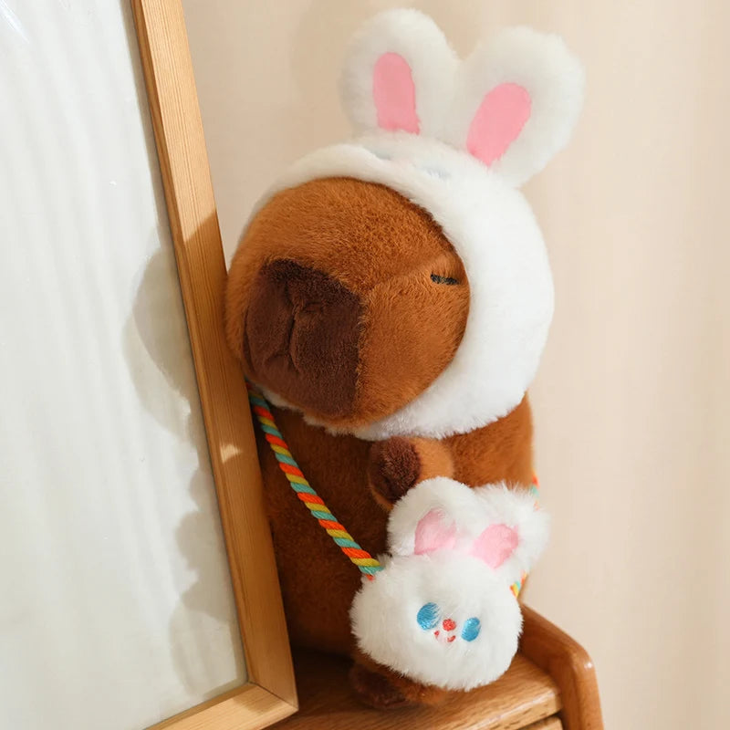 Capybara Squishmallow Dinosaur Plush Capybara Squishmallow Dinosaur Plush Furvenzy