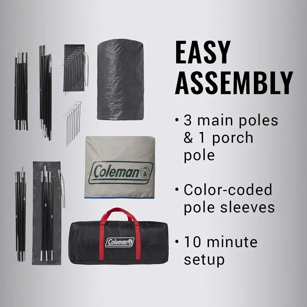 4-6 Person Cabin Camping Tent 4-6 Person Cabin Camping Tent Furvenzy