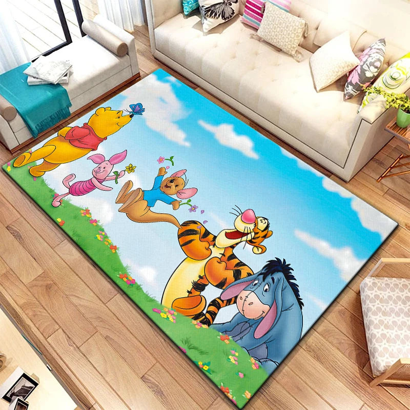Winnie Pooh Area Carpet for Living Room & Bedroom Winnie Pooh Area Carpet for Living Room & Bedroom Furvenzy 6 40cm by 60cm