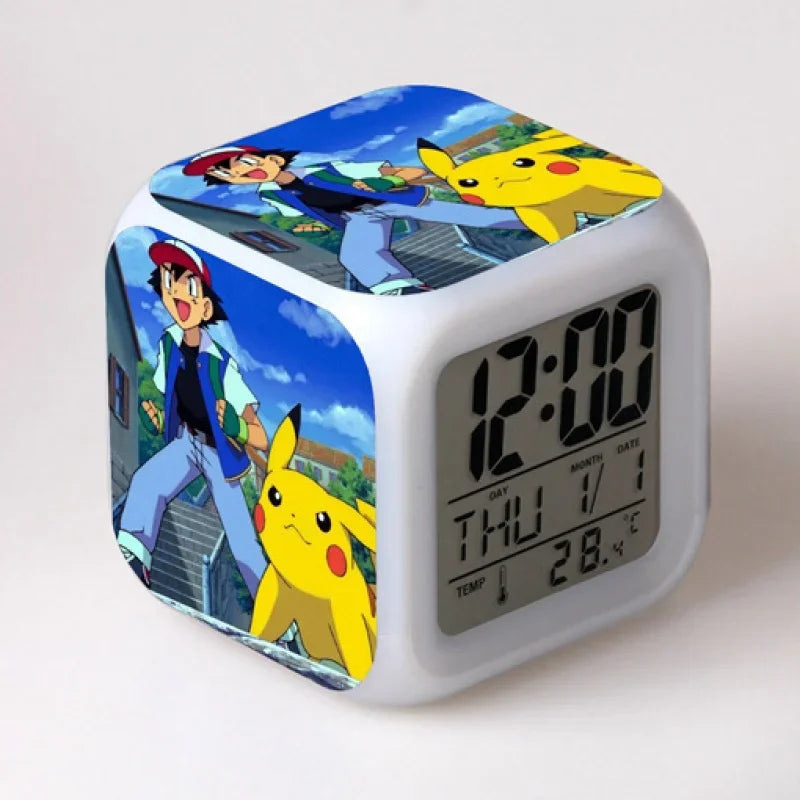 Pokemon Pikachu LED Alarms Clock Pokemon Pikachu LED Alarms Clock Furvenzy