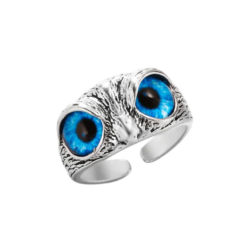 Artistic Frog & Toad Statement Ring – Retro Silver-Tone Adjustable Unisex Jewelry Artistic Frog & Toad Statement Ring – Retro Silver-Tone Adjustable Unisex Jewelry
