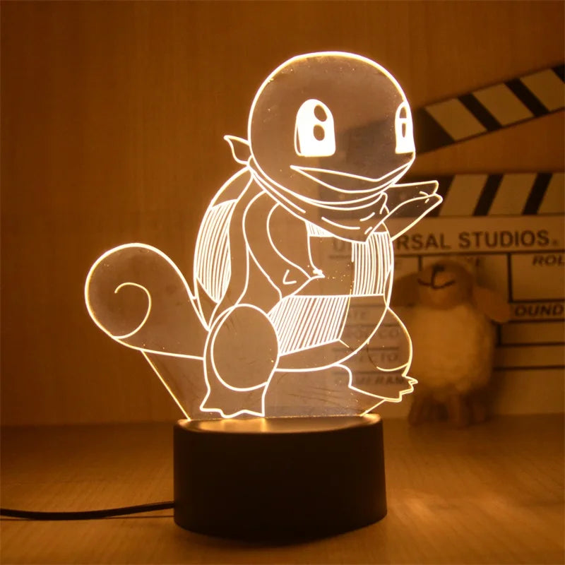 Pokemon Pikachu LED 3D Night Light Pokemon Pikachu LED 3D Night Light Furvenzy PK-019