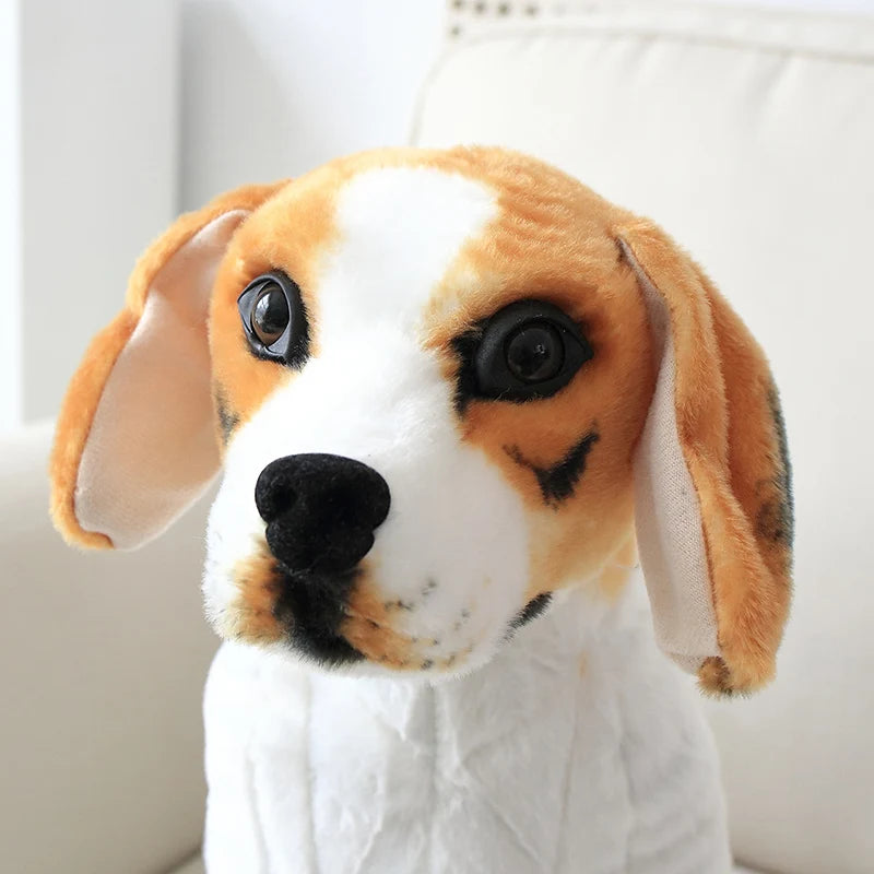 Realistic Rottweiler Beagle Shepherd Stuffed Toy Realistic Rottweiler Beagle Shepherd Stuffed Toy