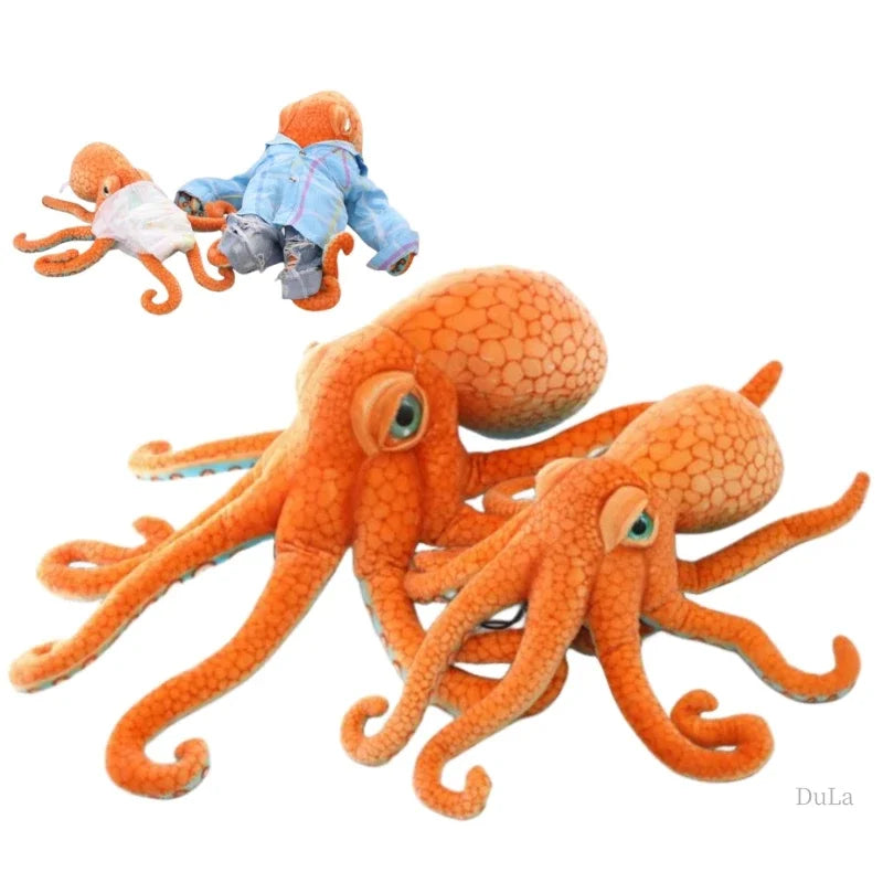 Realistic Octopus Stuffed Toy Realistic Octopus Stuffed Toy Furvenzy