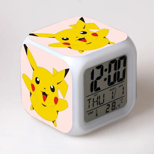Pokemon Pikachu LED Alarms Clock Pokemon Pikachu LED Alarms Clock Furvenzy Style 19