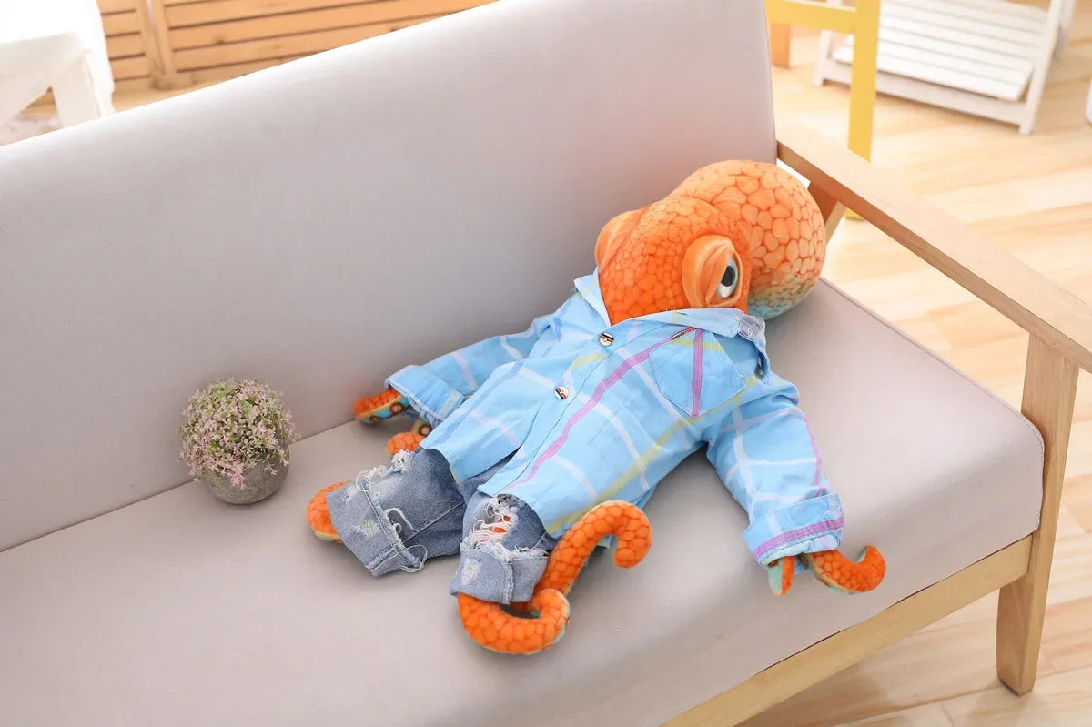 Realistic Octopus Stuffed Toy Realistic Octopus Stuffed Toy Furvenzy