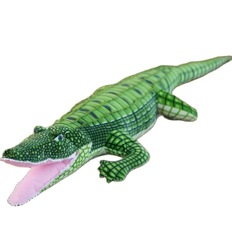 Realistic Alligator Crocodile Stuffed Animal Toy Realistic Alligator Crocodile Stuffed Animal Toy Furvenzy 165cm