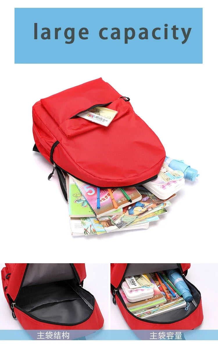 Pokemon Backpack – Large Capacity School Bag Pokemon Backpack – Large Capacity School Bag