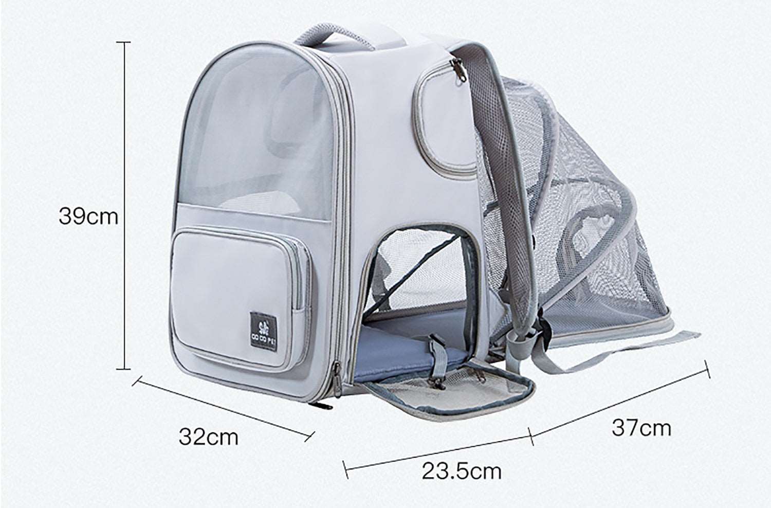 Carrier Mesh Backpack Bag for Small Dog & Cats Carrier Mesh Backpack Bag for Small Dog & Cats Furvenzy