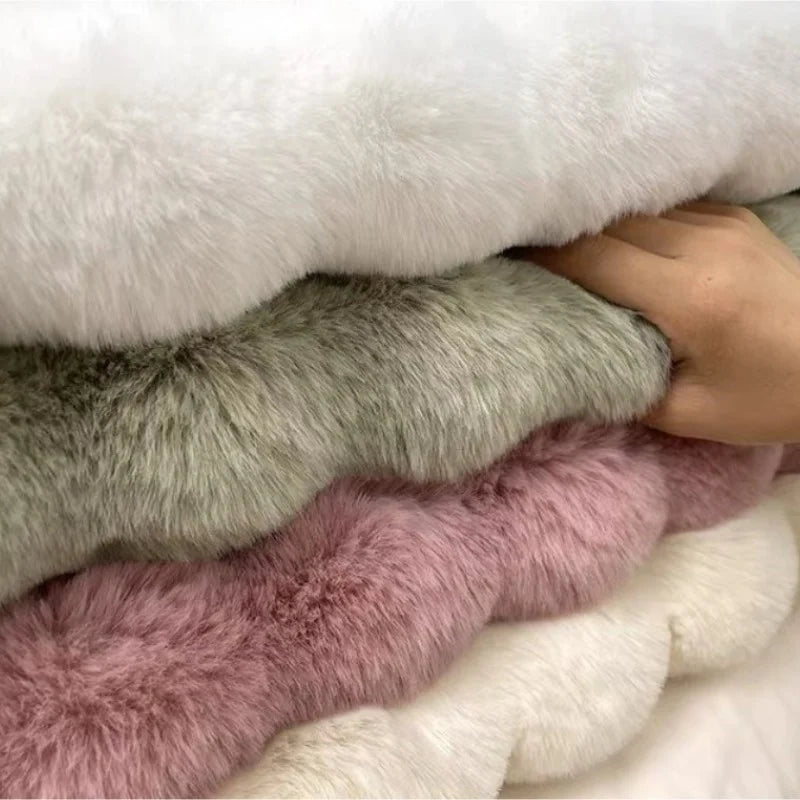 Plush Round Carpet Rugs for Living Room Plush Round Carpet Rugs for Living Room Furvenzy