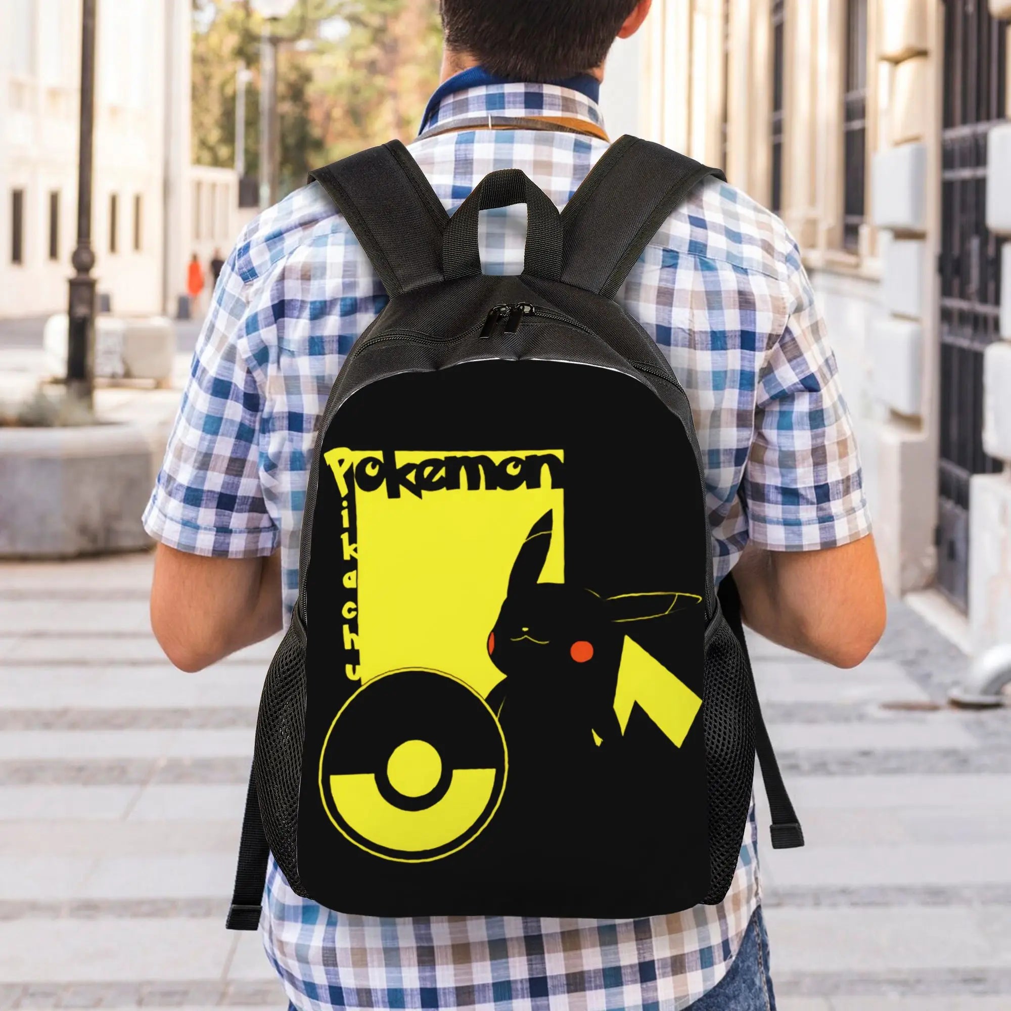 Pokemon Pikachu Backpack – High School Daypack Pokemon Pikachu Backpack – High School Daypack