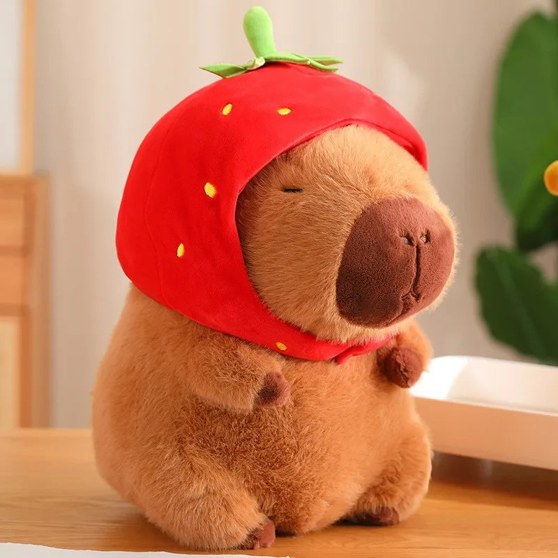 Capybara Plush Squishmallow Stuffed Toy Capybara Plush Squishmallow Stuffed Toy Furvenzy 2 23cm