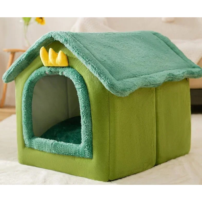 Foldable Dog House Kennel Bed Mat Foldable Dog House Kennel Bed Mat Furvenzy 1 S - 39x32x34 Cm - 3.5kg Pet