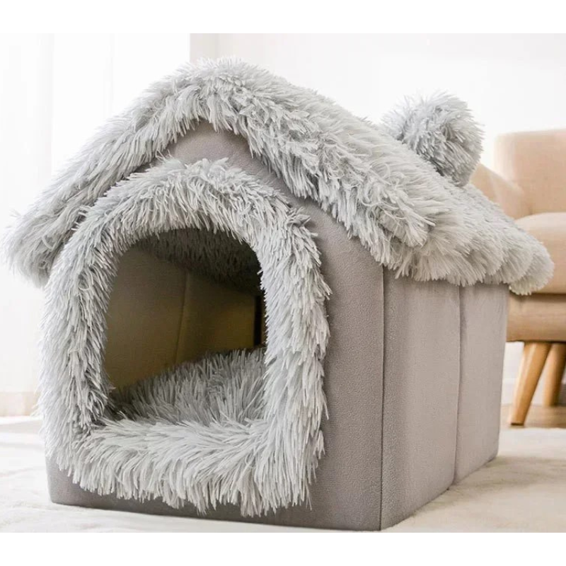 Foldable Dog House Kennel Bed Mat Foldable Dog House Kennel Bed Mat Furvenzy 12 S - 39x32x34 Cm - 3.5kg Pet