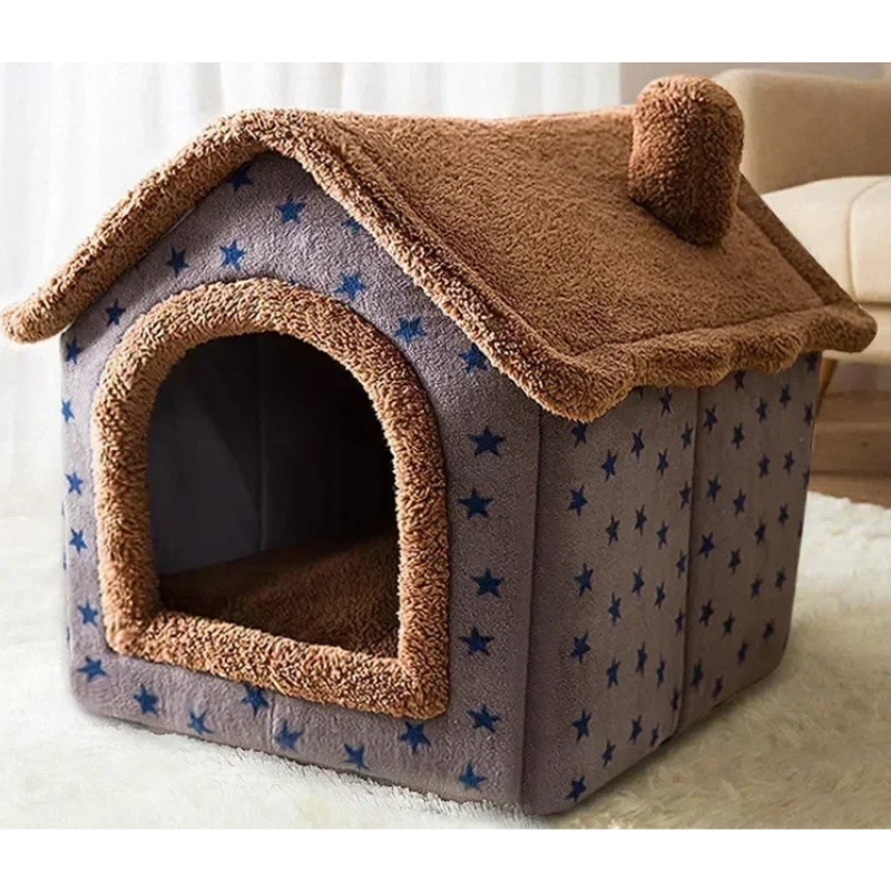 Foldable Dog House Kennel Bed Mat Foldable Dog House Kennel Bed Mat Furvenzy 13 S - 39x32x34 Cm - 3.5kg Pet