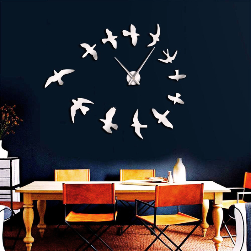 Flying Birds Wall Clock Flying Birds Wall Clock Furvenzy