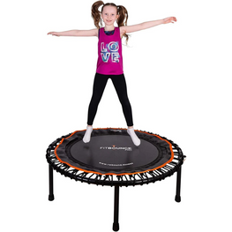 Half Folding Silent Indoor Premium Mini Trampoline Furvenzy