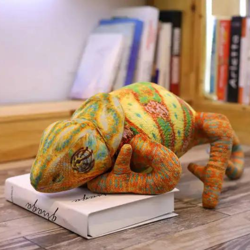 Realistic Lizard & Chameleon Plush Toy 1