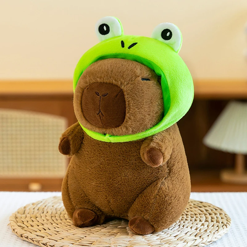 Capybara Plush Squishmallow Stuffed Toy Capybara Plush Squishmallow Stuffed Toy Furvenzy 18 23cm