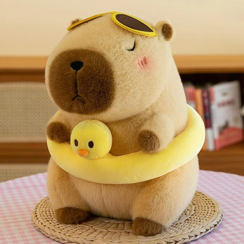 Capybara Plush Squishmallow Stuffed Toy Capybara Plush Squishmallow Stuffed Toy Furvenzy 3 23cm
