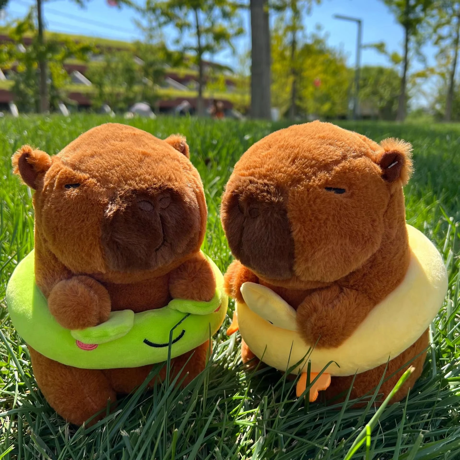 Capybara Plush Squishmallow Stuffed Toy Capybara Plush Squishmallow Stuffed Toy Furvenzy 11 23cm