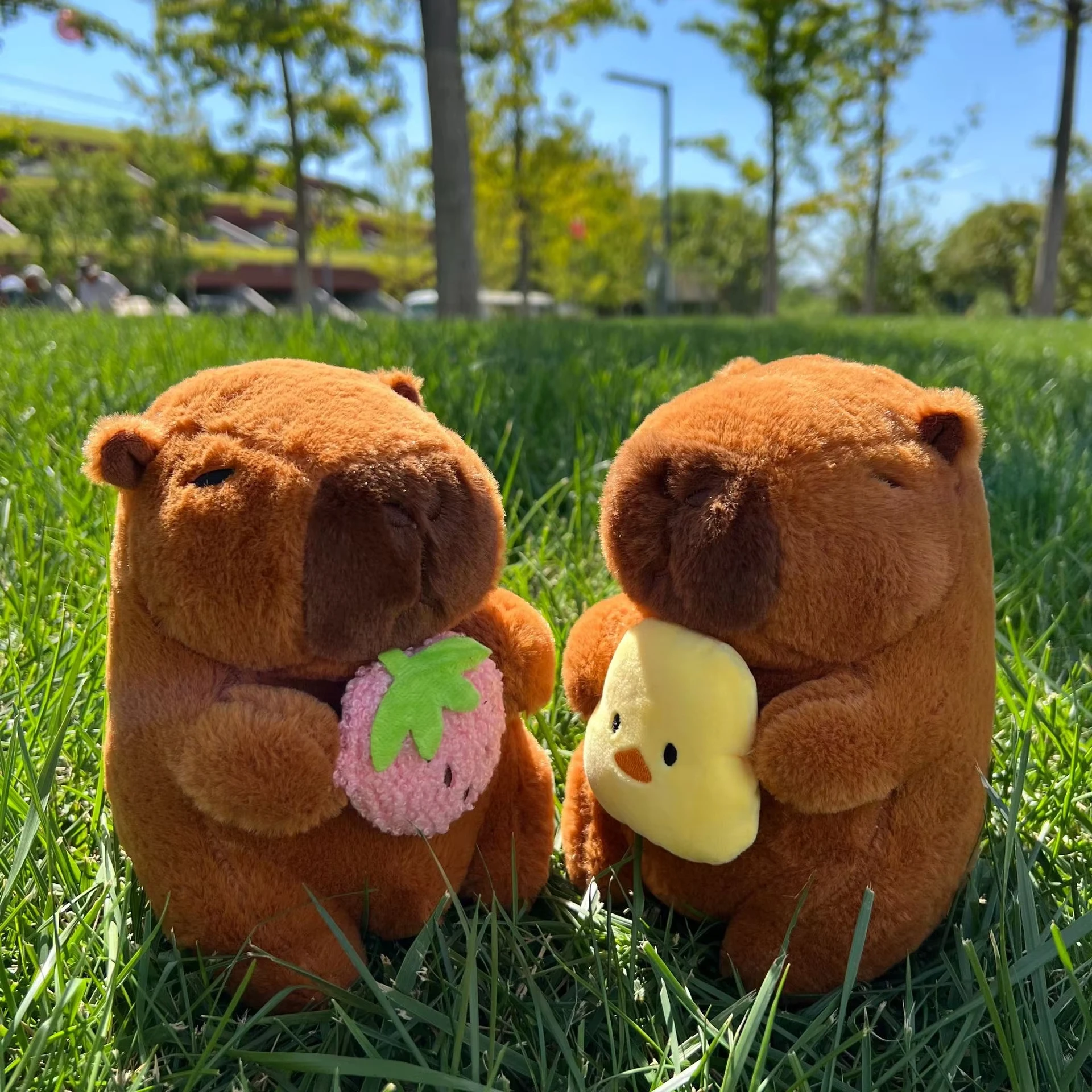 Capybara Plush Squishmallow Stuffed Toy Capybara Plush Squishmallow Stuffed Toy Furvenzy 10 23cm