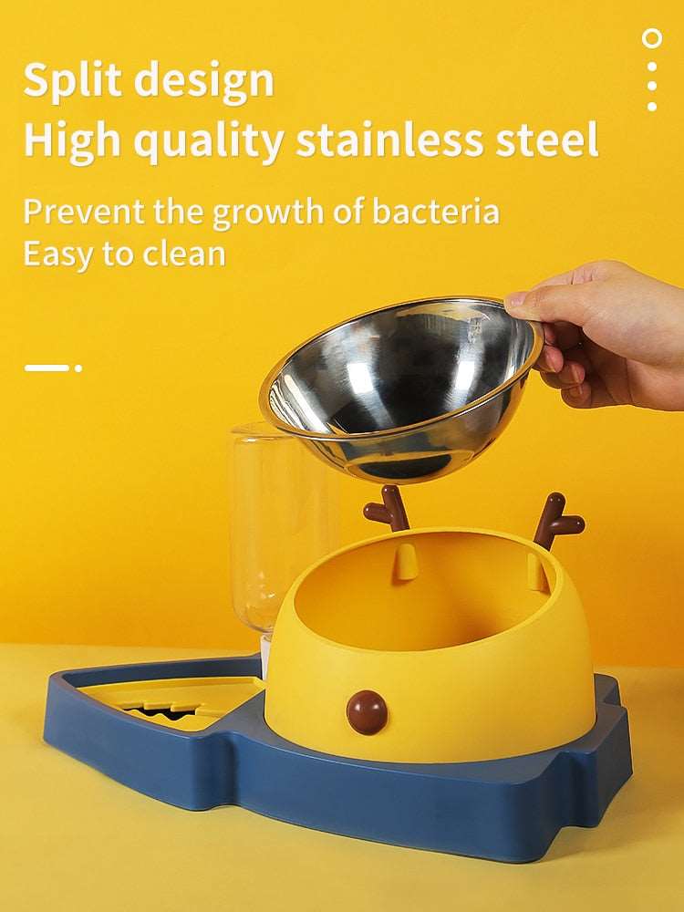 Cat & Dog Automatic Feeder - Food & Water Bowl Cat & Dog Automatic Feeder - Food & Water Bowl Furvenzy