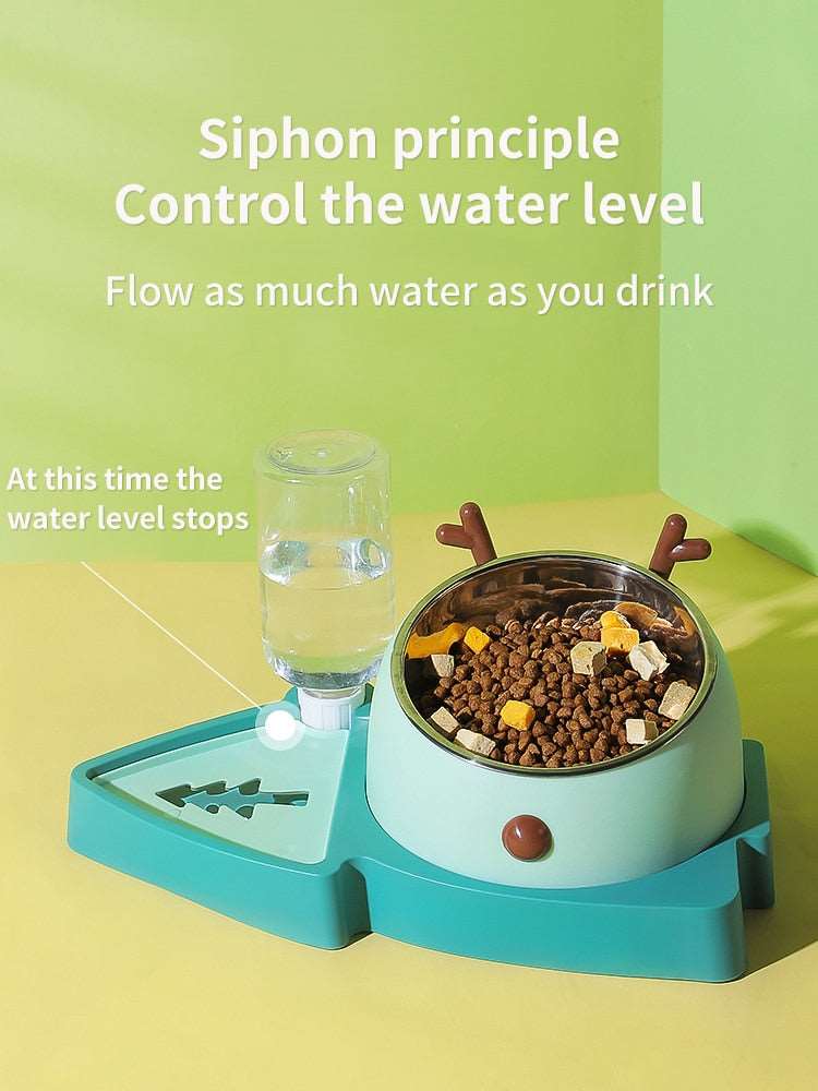 Cat & Dog Automatic Feeder - Food & Water Bowl Cat & Dog Automatic Feeder - Food & Water Bowl Furvenzy