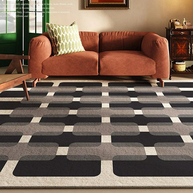 Checkered Rug - High-End Area Rug Checkered Rug - High-End Area Rug - Furvenzy