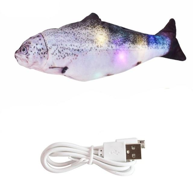 Electric Flopping Fish - Cat Fish Toy Electric Flopping Fish - Cat Fish Toy Furvenzy